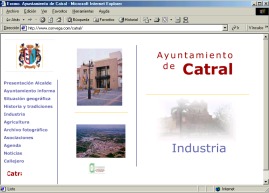 Página web del ayuntamiento de Catral