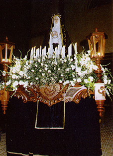 Virgen de La Soledad.